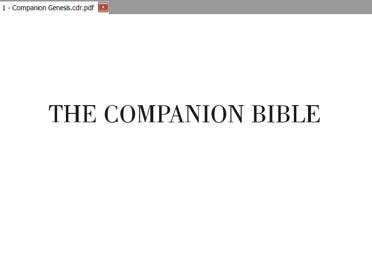 Companion Bible